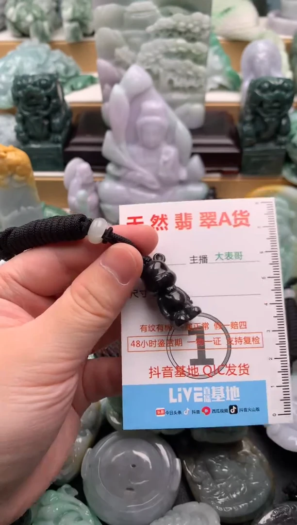 吊坠(不含链)未镶嵌翡翠1