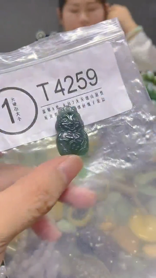 颈饰未镶嵌翡翠/ T /翡翠A货，一件也是批发价