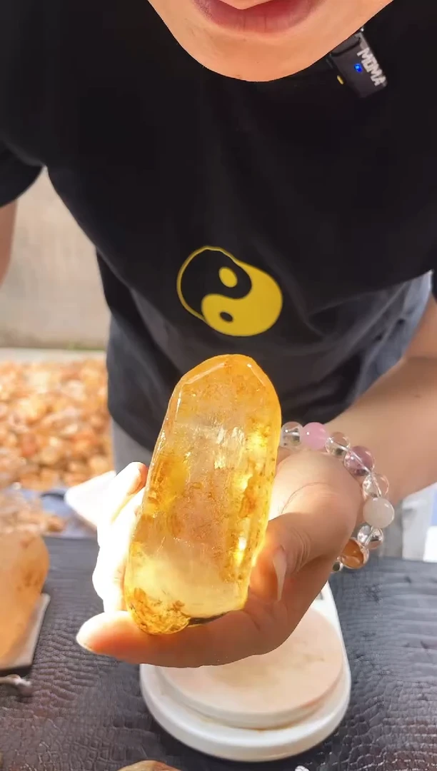 水晶珠宝半成品未镶嵌手把件268