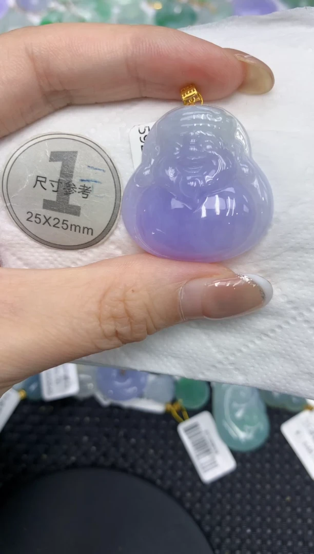 颈饰18K金镶嵌翡翠11111111