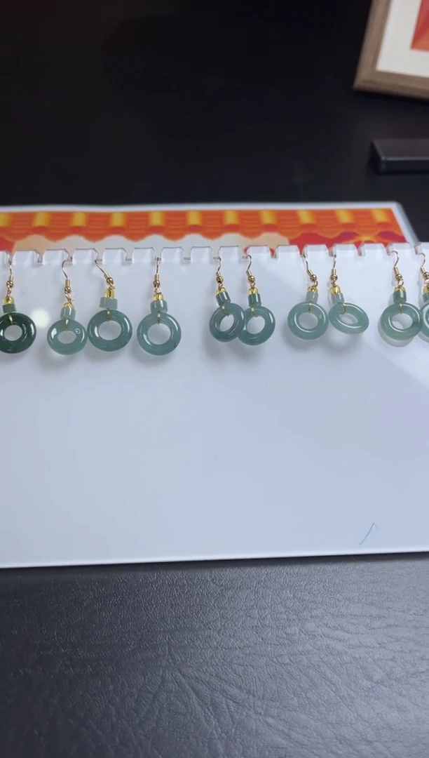 【闪购商品】翡翠耳饰未镶嵌K331/多样性发一件