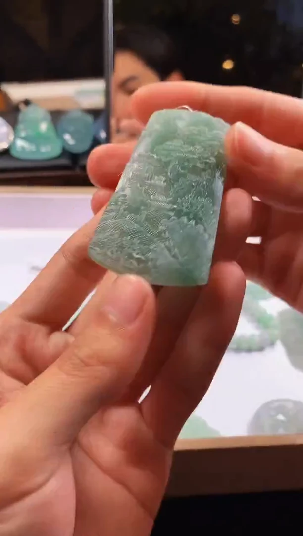 未镶嵌定制翡翠S毛货不退不换