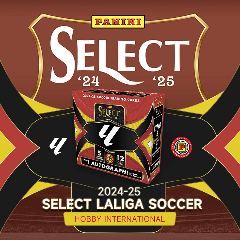 24/25 帕尼尼Select 西甲足球球星卡Hobby International版本