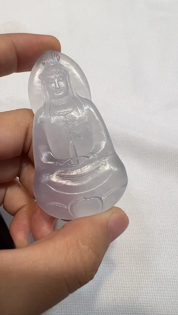 未镶嵌定制翡翠素衣