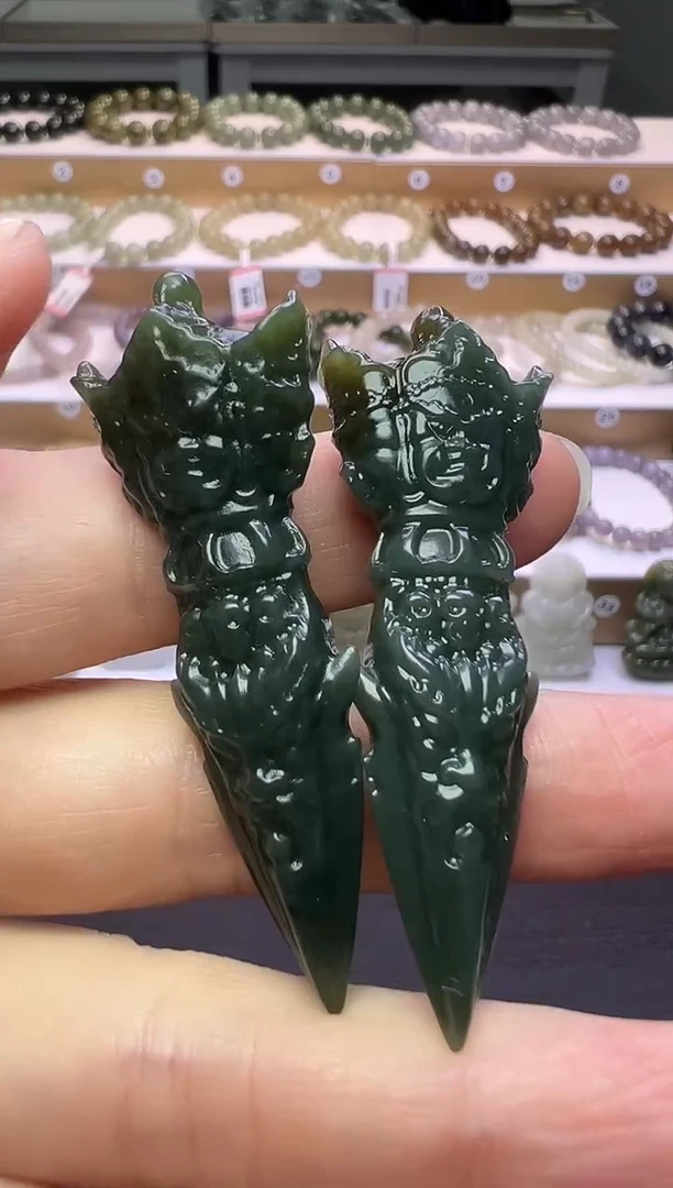 颈饰未镶嵌和田玉32号链接多样性发一