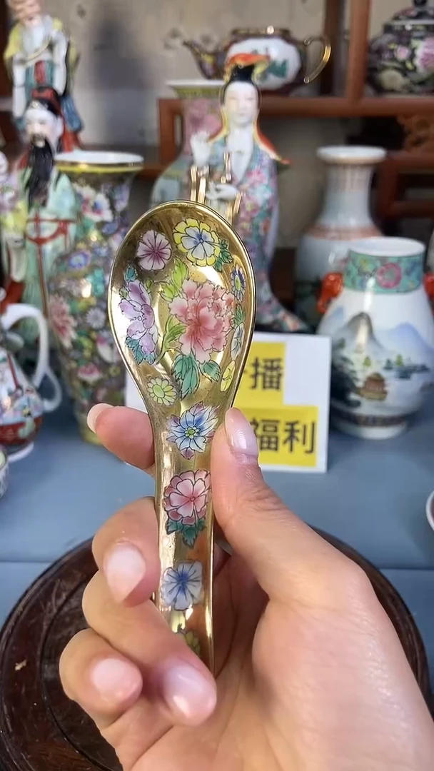 瓷片微瑕慎拍景德镇窑老厂瓷器单件