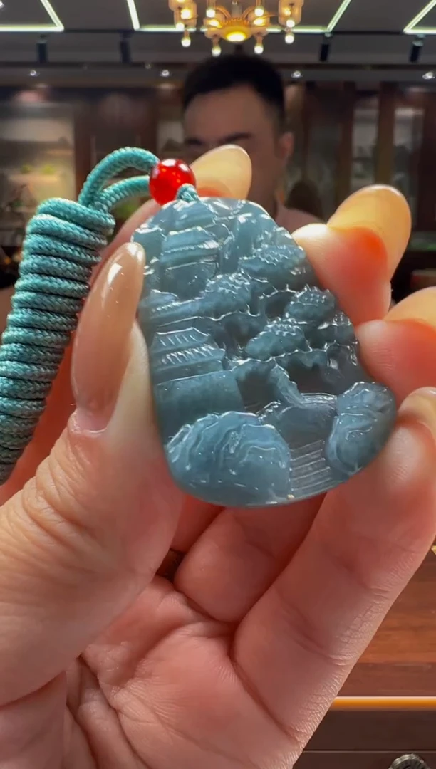 翡翠未镶嵌颈饰Y2025-6-8-38