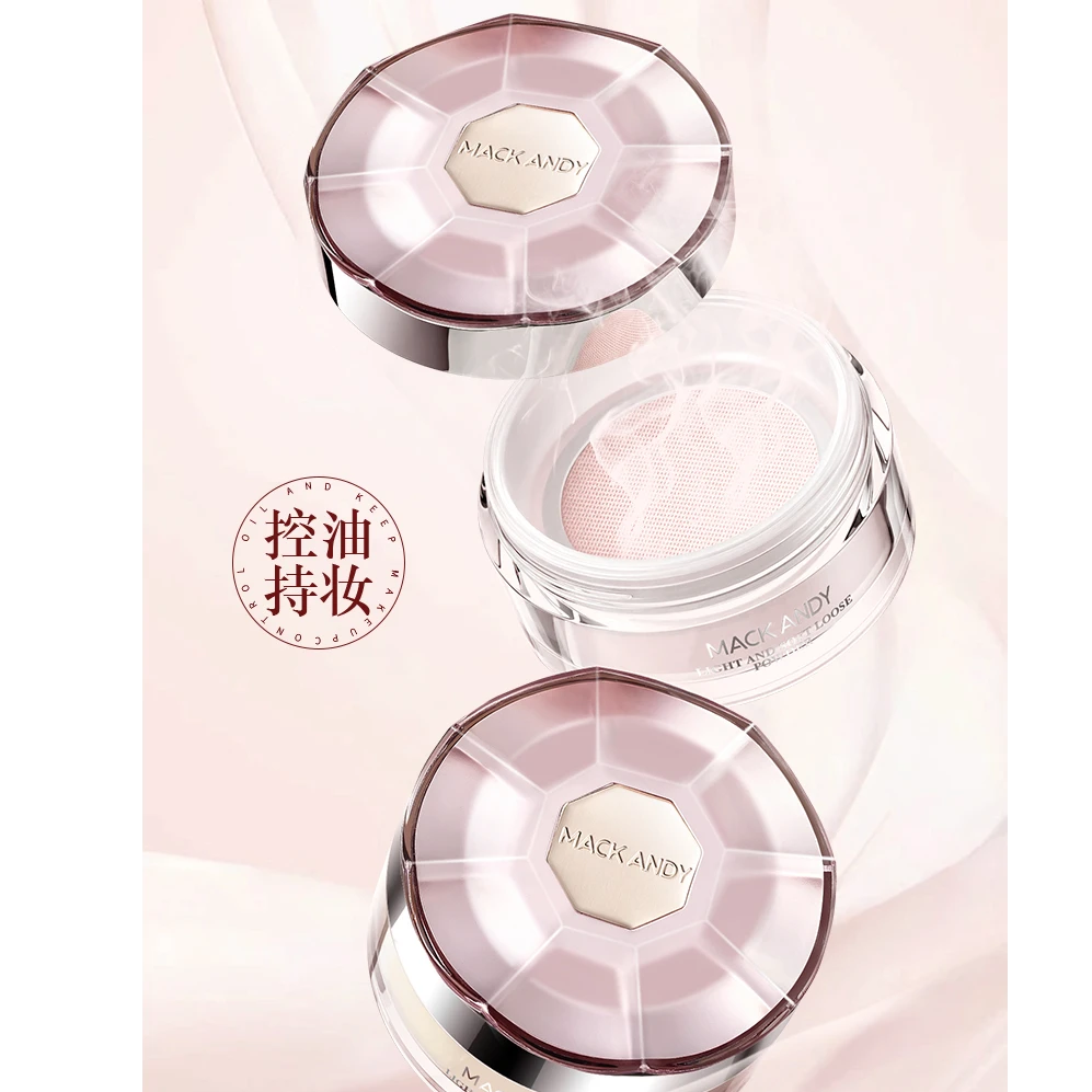 轻盈柔光散粉蜜粉磨皮持妆清爽服帖控油定妆不拔干不暗沉定妆粉