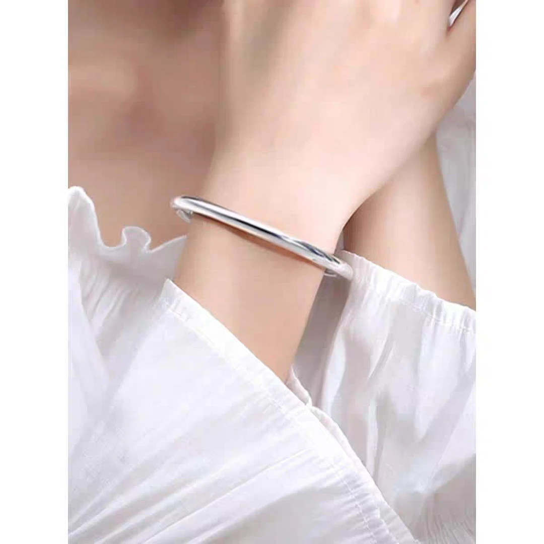 YZ056 光面素圈手镯无礼盒