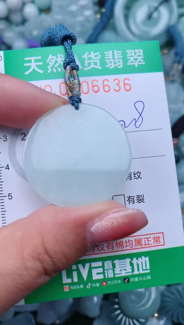 【闪购商品】翡翠颈饰未镶嵌.0006636