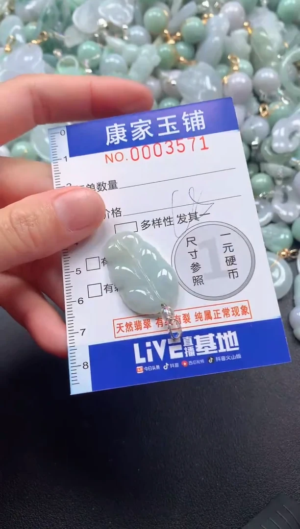 颈饰未镶嵌翡翠3571