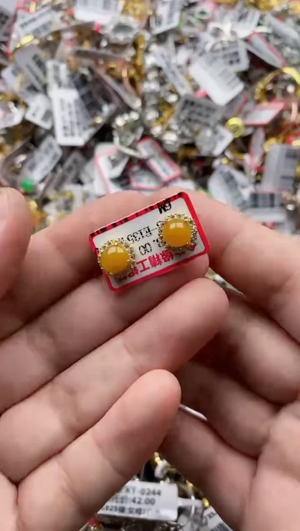 【闪购商品】翡翠戒指银S925镶嵌22222---7