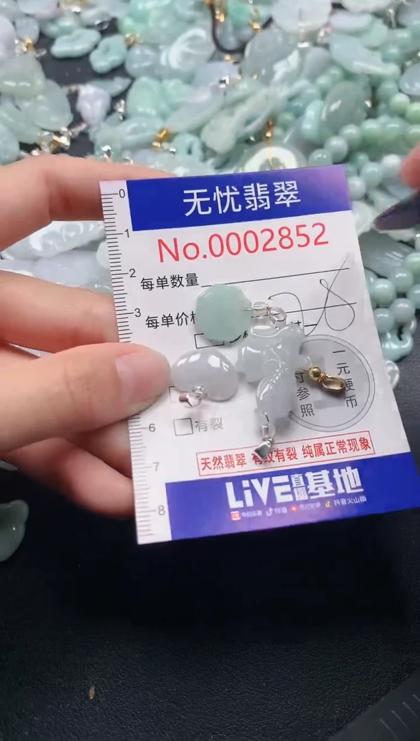 吊坠(不含链)未镶嵌翡翠2852