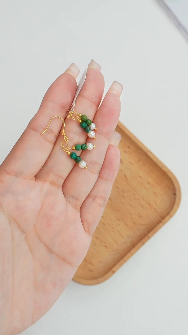 未镶嵌淡水珍珠耳饰发货一件