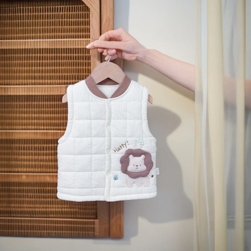 婴幼儿男女宝宝可爱卡通秋冬棉服加绒加厚连体衣爬爬服新品保暖