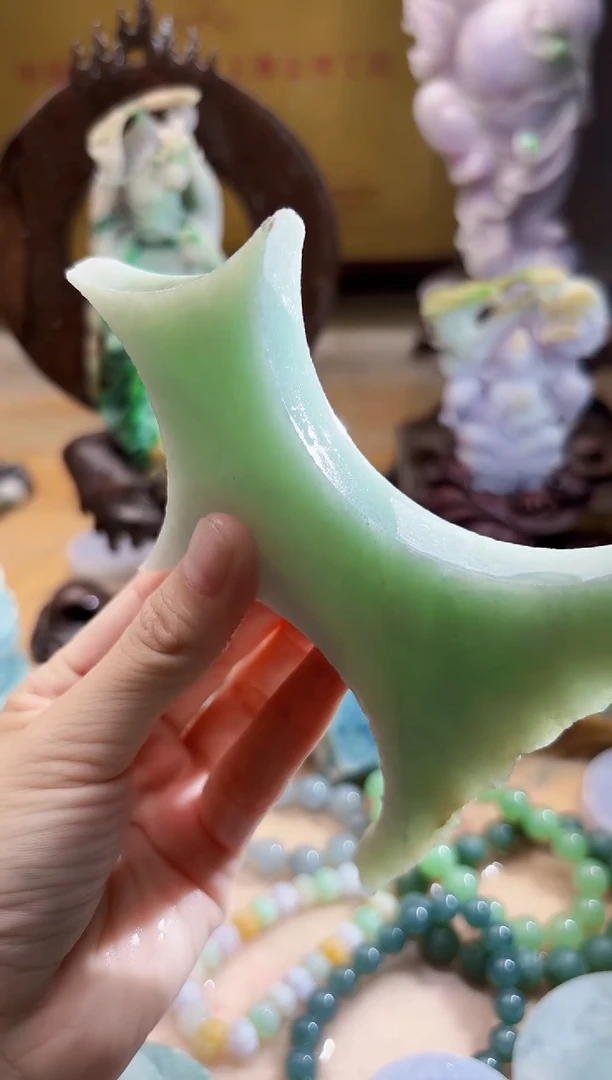 未镶嵌挂件翡翠A货柠优7098