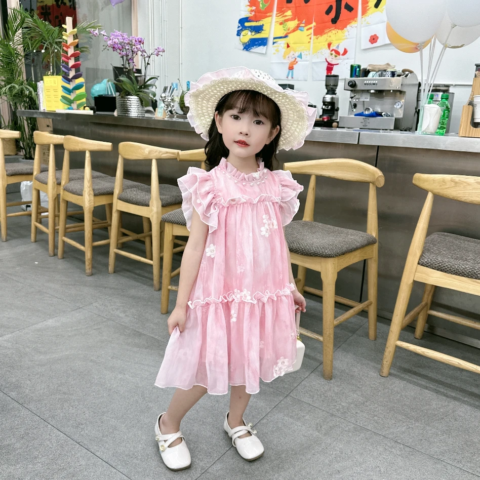 【佳琪妈】2025夏日甜心连衣裙女童-1138#