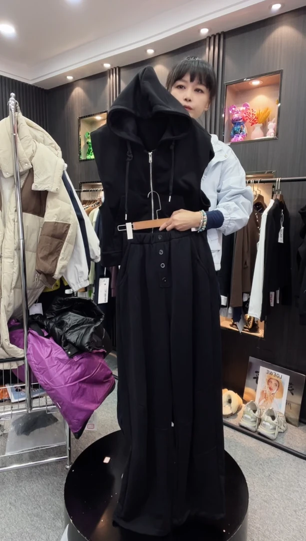 0338黑色套装----XL