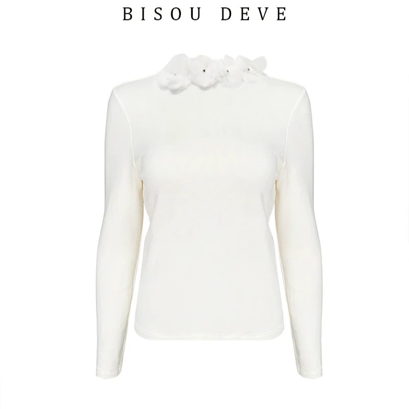 【老板娘夏天】立体花羊毛上衣MA01018425