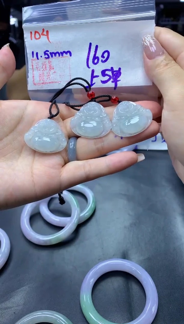 未镶嵌定制翡翠104佛公+160元+多样性拍一发一