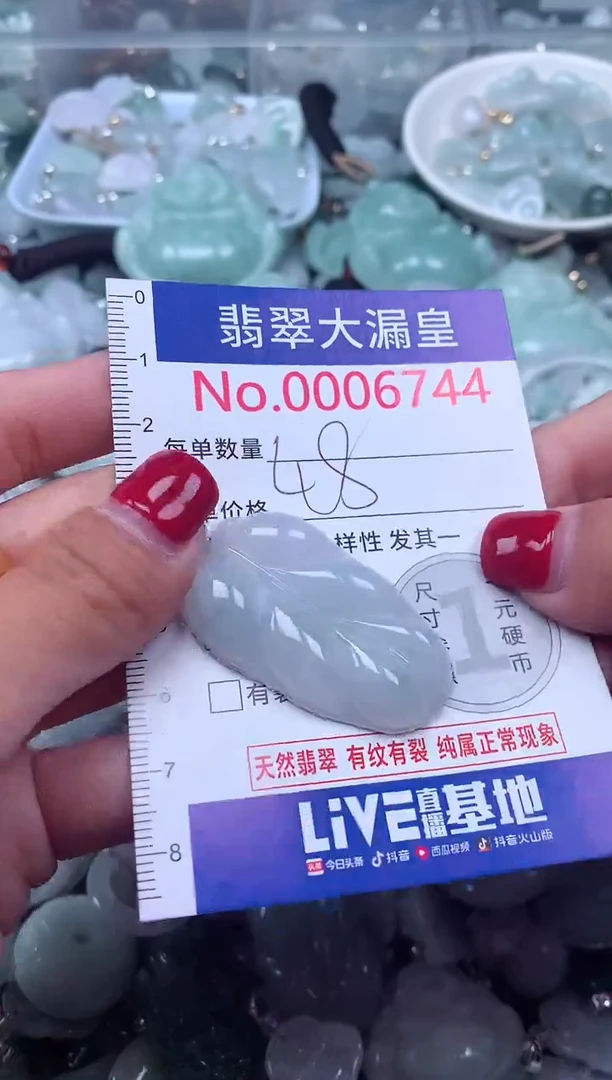 颈饰未镶嵌翡翠6744