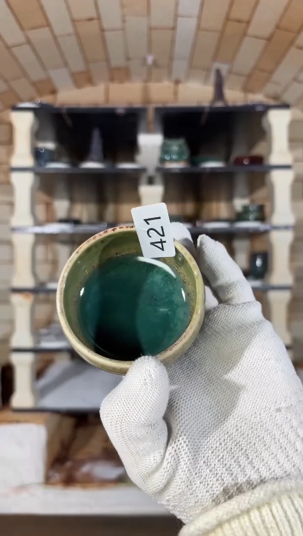 杯精品窑变钧瓷茶器