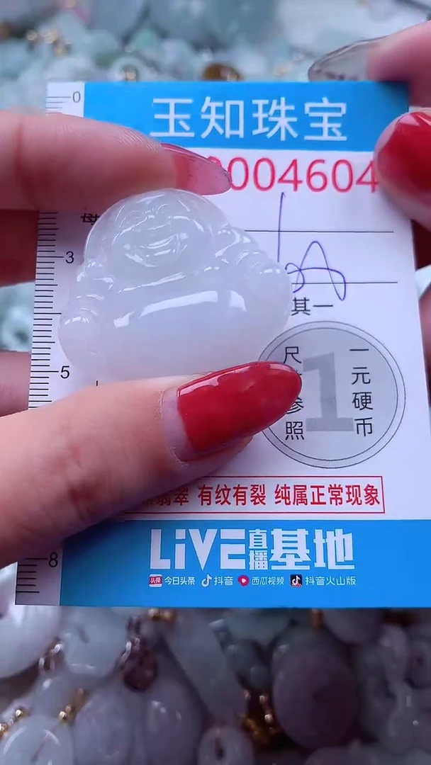吊坠(不含链)未镶嵌翡翠4604