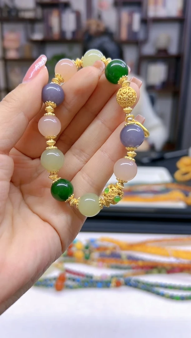 【闪购商品】和田玉手链未镶嵌S479