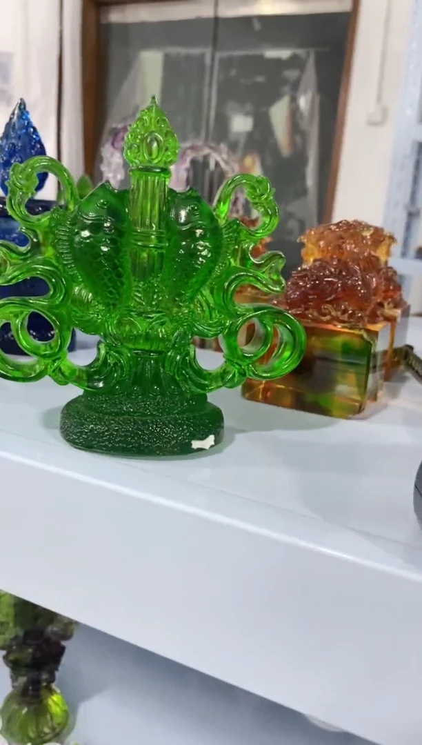 手工艺品琉璃693微瑕介意勿拍 不退不换 不带礼盒