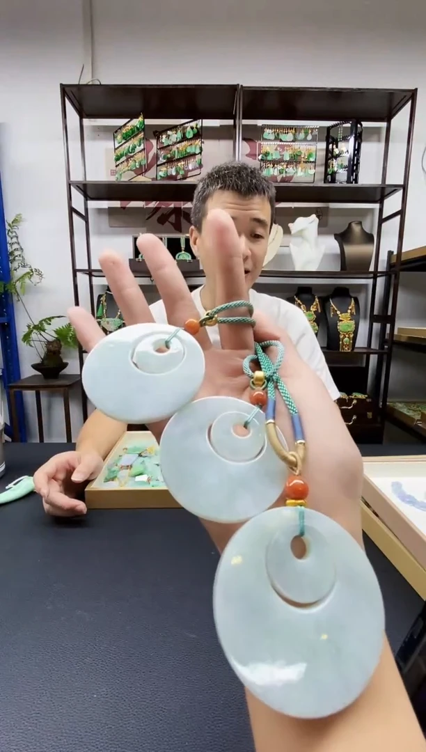颈饰未镶嵌翡翠翡翠吊坠