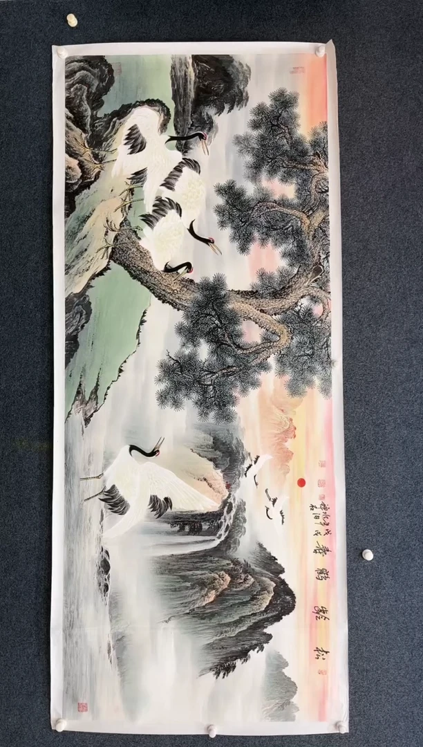 【闪购商品】国画2.24-艺术馆-杨成喜-八尺24