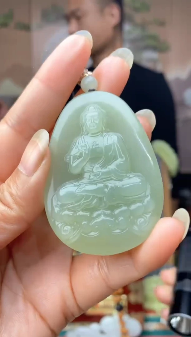 颈饰未镶嵌和田玉拍一发一