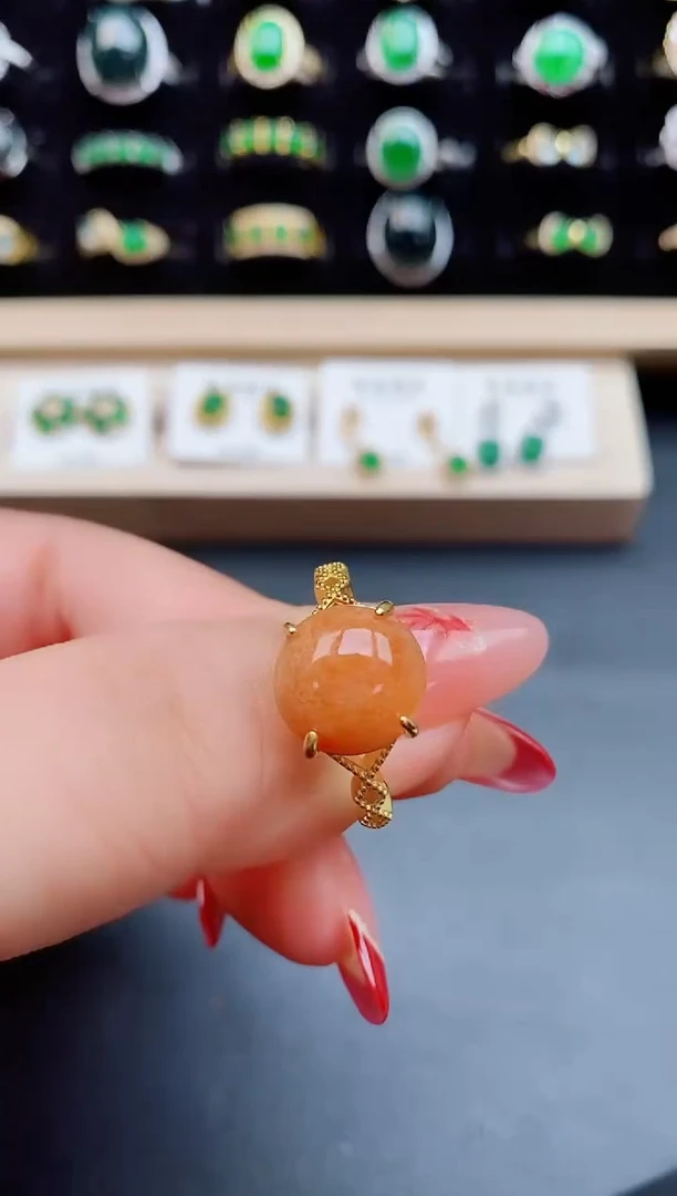 【闪购商品】翡翠戒指银S925镶嵌1212