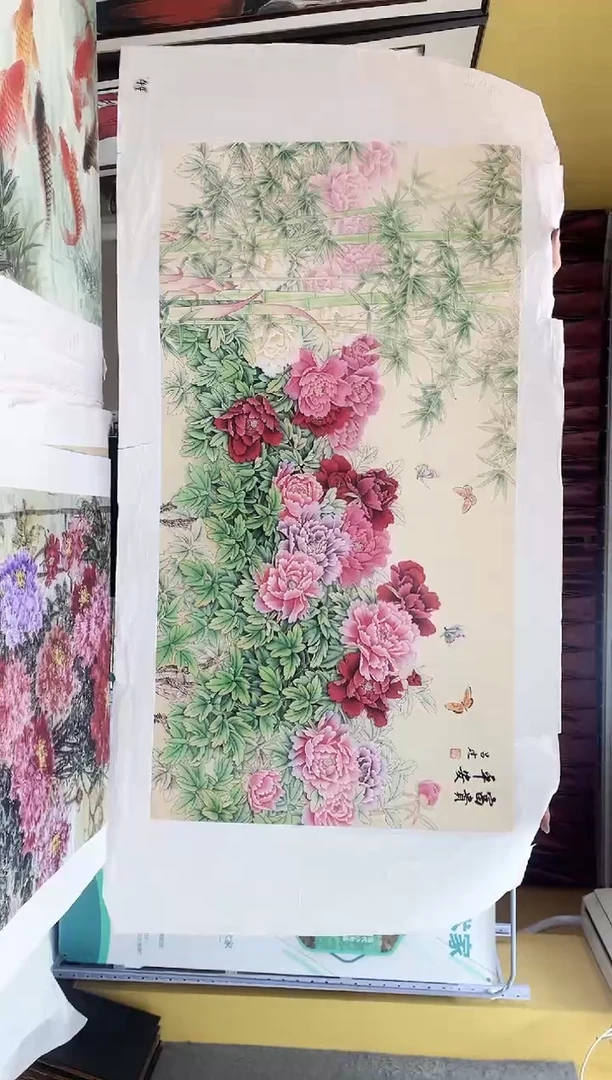 国画九霄甄选国画作品zhb069