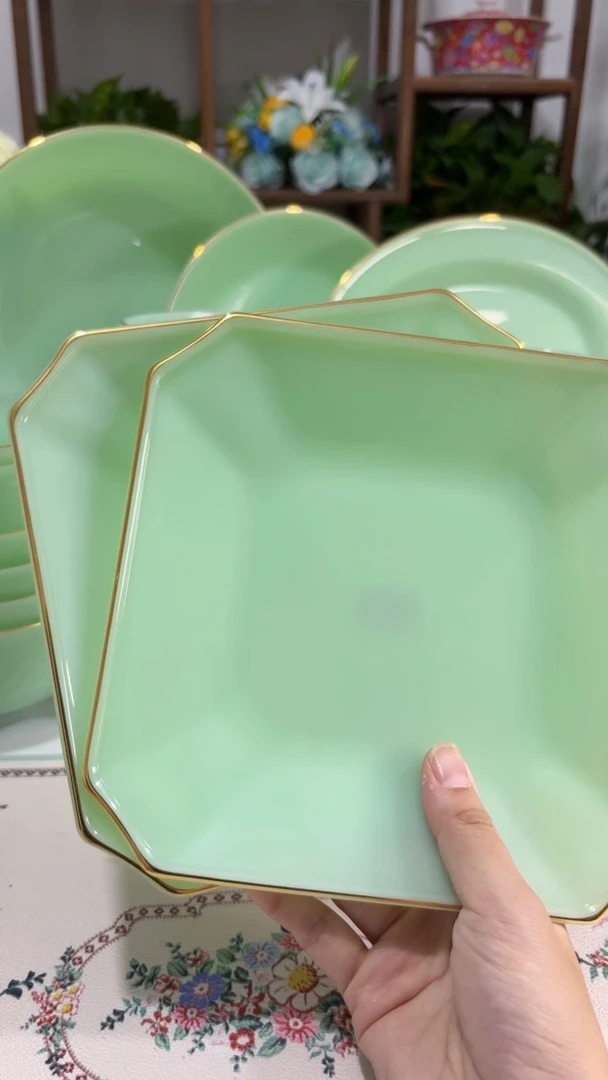 7.5英寸玉瓷fangpan2个【贝美】