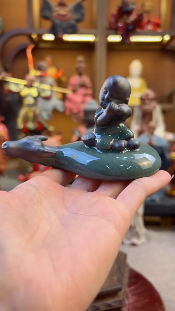 【闪购商品】紫砂茶宠器闵茶宠摆件