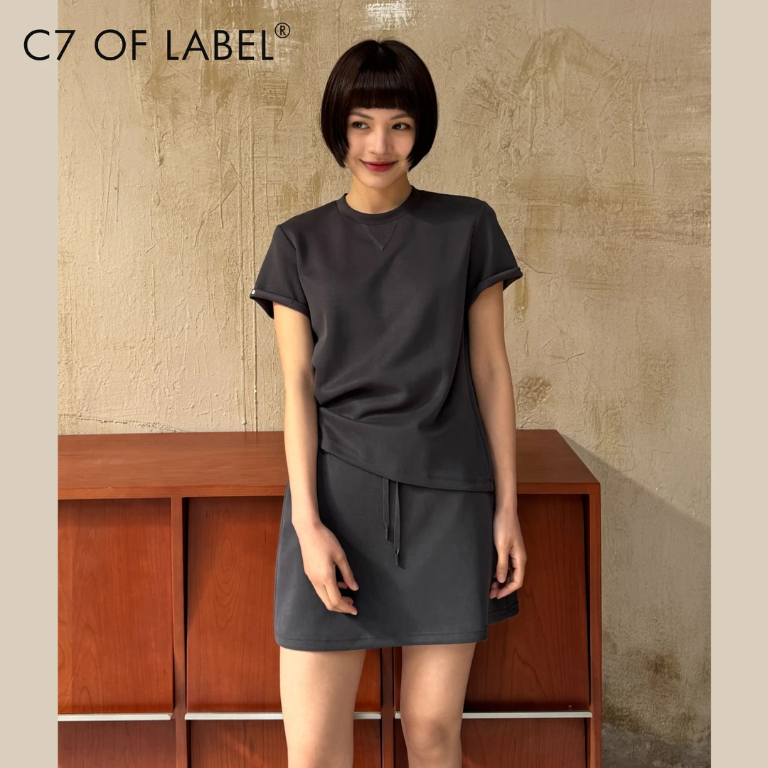 C7「知夏」奥地利进口50S兰精莫代尔 砂洗空气层凉感套装