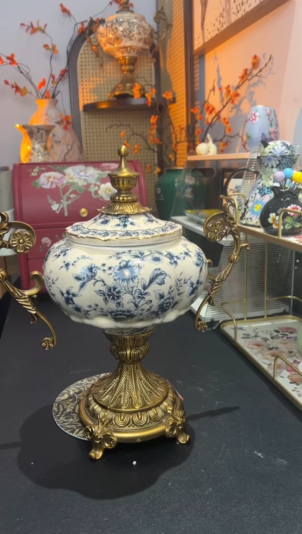 外贸陶瓷铁艺家居百货