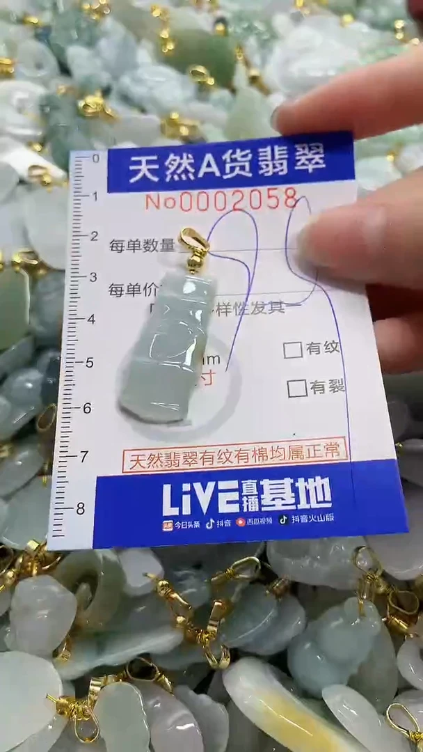 颈饰未镶嵌翡翠天然A货翡翠
