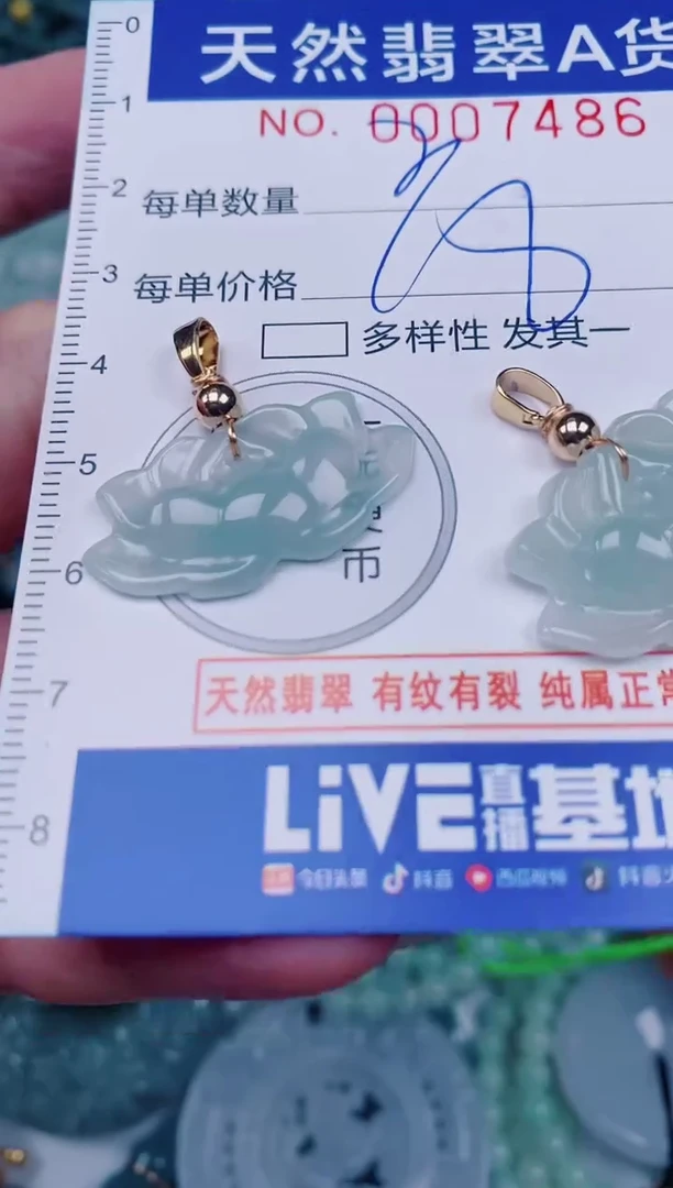 颈饰未镶嵌翡翠00007486