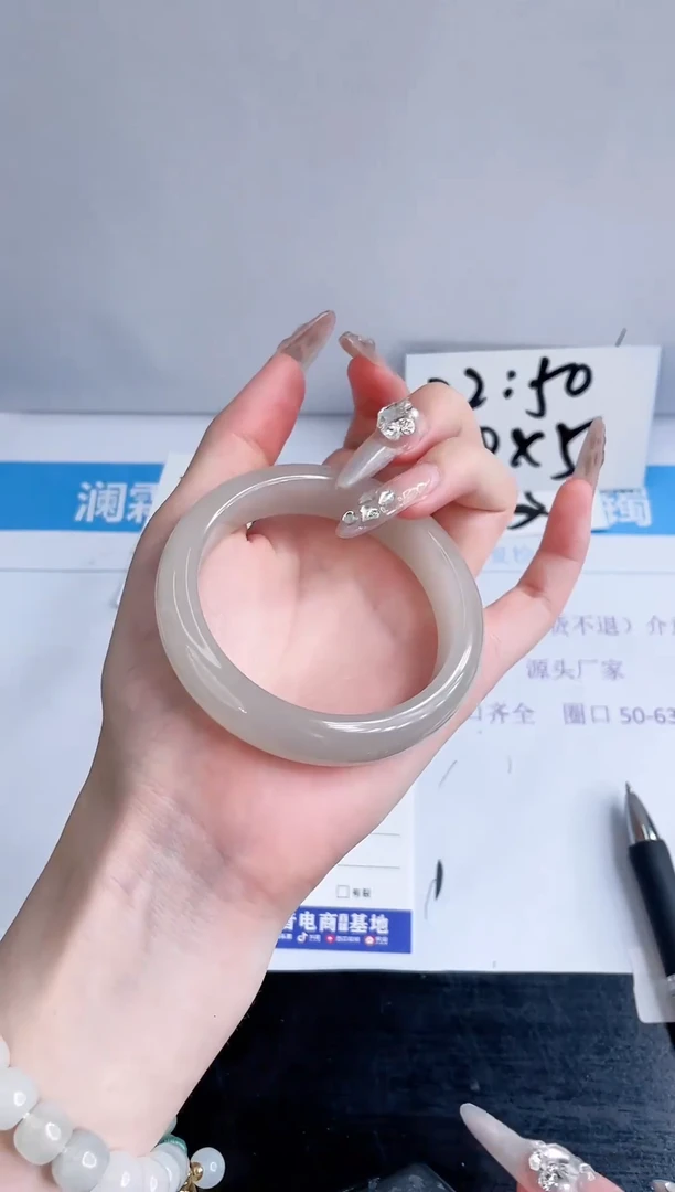 石英质玉手镯合金K170-55