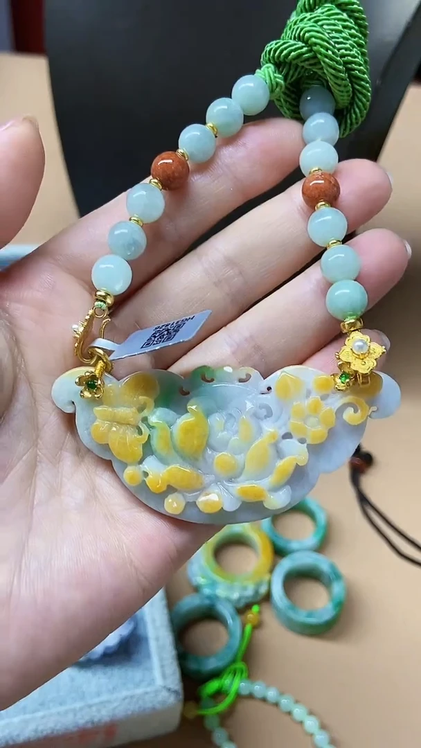 颈饰未镶嵌翡翠翡翠吊坠