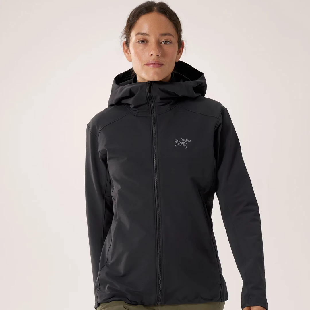 ARC'TERYX/始祖鸟女款GammaHoody 软壳休闲舒适防风透气夹克外套