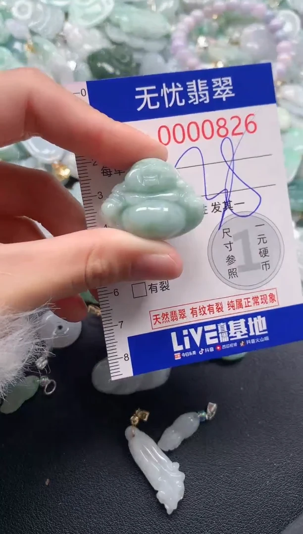 吊坠(不含链)未镶嵌翡翠826