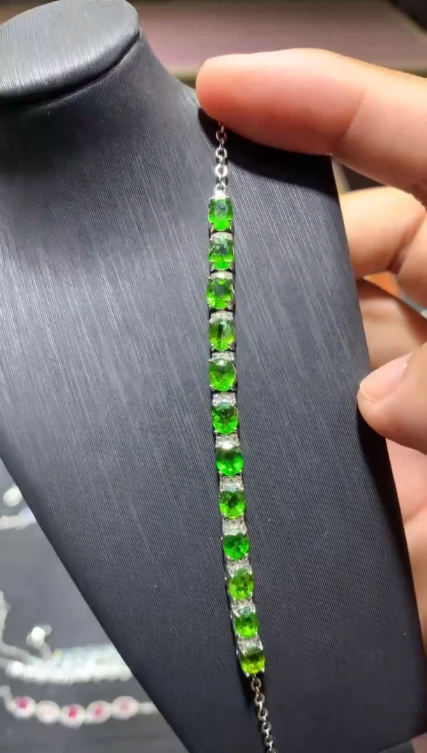 未镶嵌透辉石手链G101