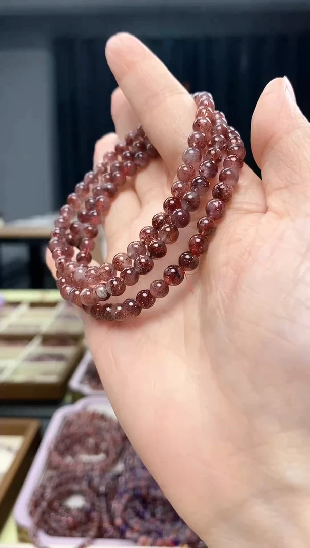 未镶嵌手串水晶超七 多样性发一