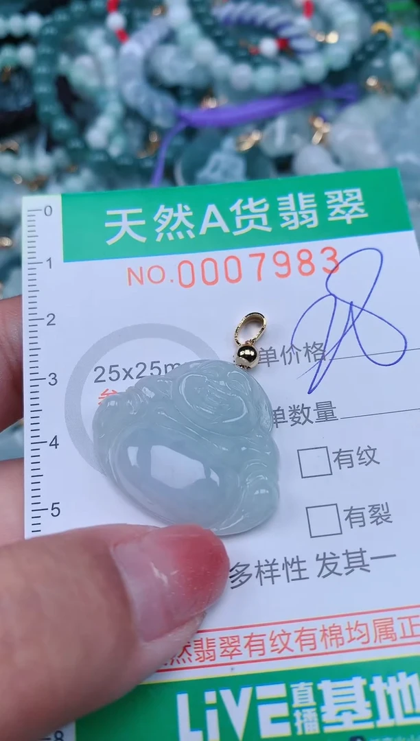 【闪购商品】翡翠颈饰未镶嵌.0007983