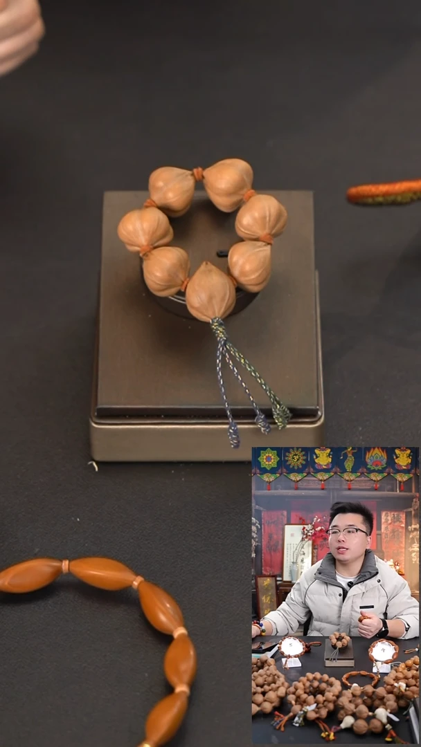 手串/手链橄榄核四花铁核手捻2121