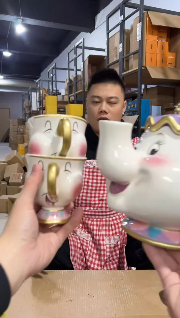 【闪购商品】杯陶瓷茶壶一壶一杯