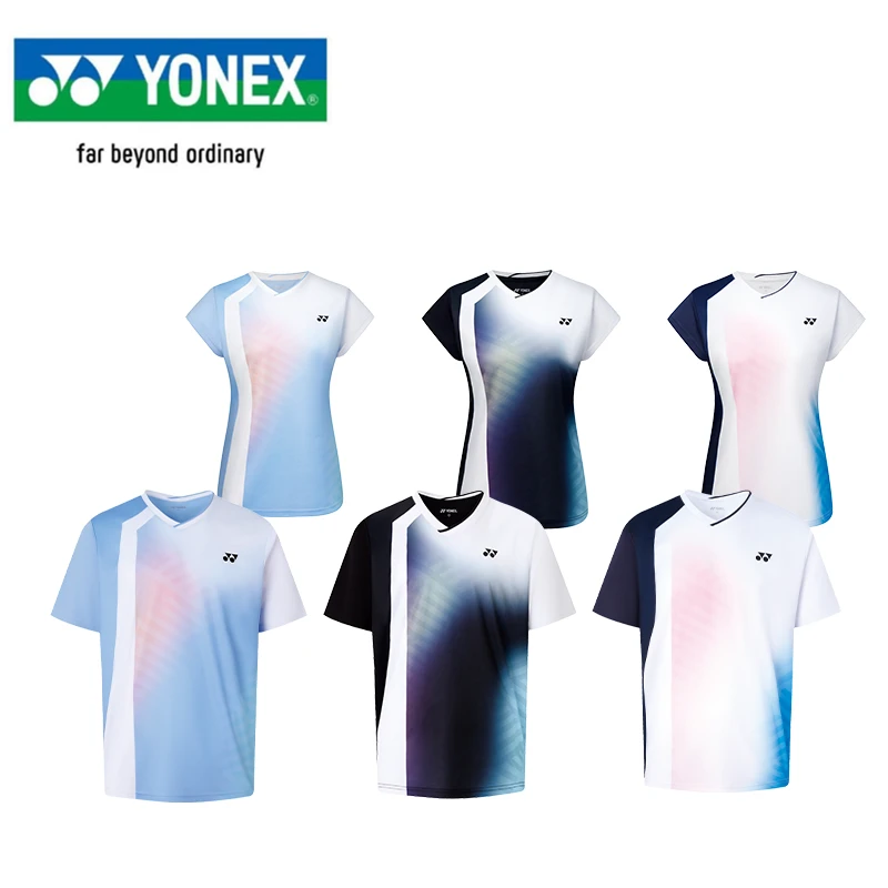 YONEX/尤尼克斯2025春季新款比赛服训练服男女同款吸汗透气排汗